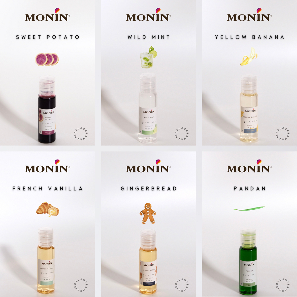 Monin All Varian Syrup Repack [30] g
