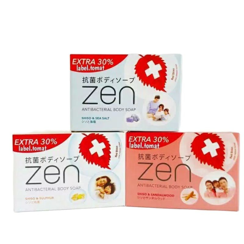 Zen Sabun Mandi Batang 80gr Aneka Varian PMG