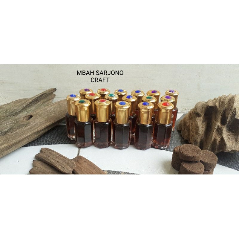 Minyak Gaharu Malinau Kalimantan Pure Sulingan 3ml-12ml/Oud Oil Malino Pure/Gaharu Malinau/Oud Oil M