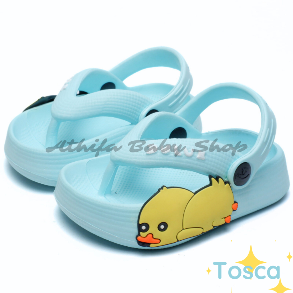 Sepatu Sandal Anak Bayi Perempuan Usia 6 Bulan 1 2 3 Tahun Anak Cowo Balita Spatu Sandal Prewalker Phylon Ringan Sendal Baim Gunung Spon -Dulux 510 Bebek-