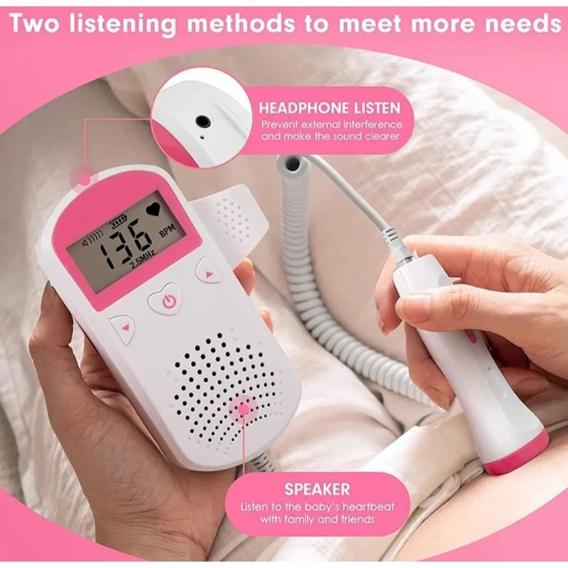 Fetal doppler pendeteksi detak jantung janin