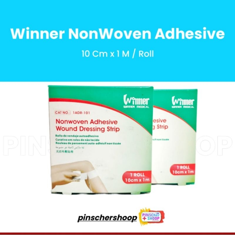 Winner Wound Adhesive 10cm X 1m Plester Penutup Luka