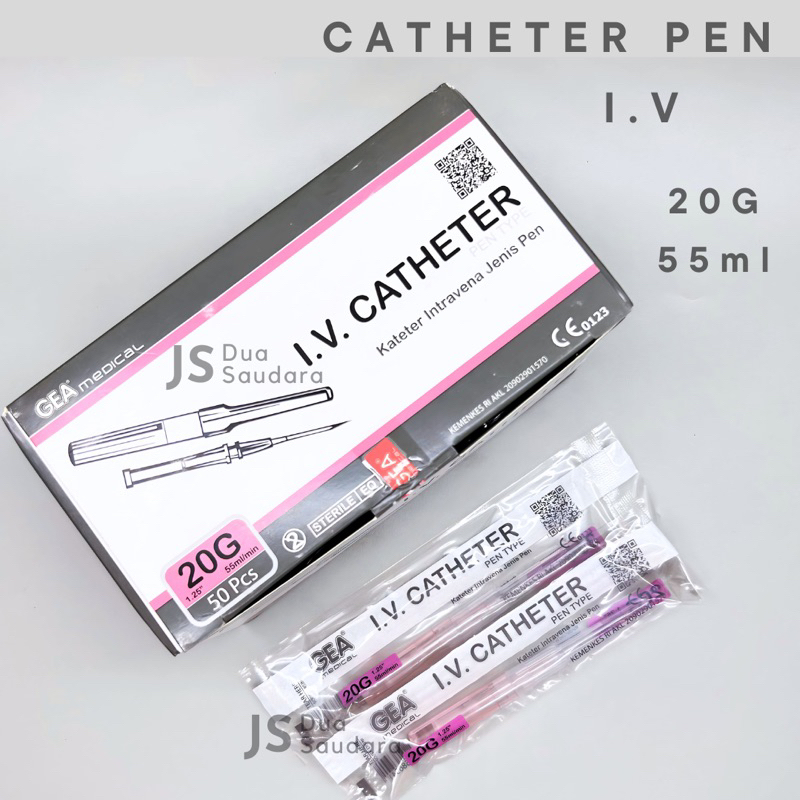 CATHETER GEA / Pen Vena GEA 20G - 55ml/ IV Canula / Cateter / Pen Like