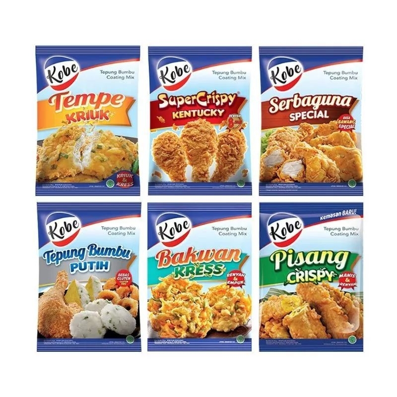 

KOBE TEPUNG BUMBU SUPER CRISPY KENTUCKY 200GR
