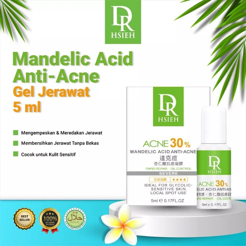 Dr. Hsieh 30% Mandelic Acid Anti-Acne Gel Jerawat