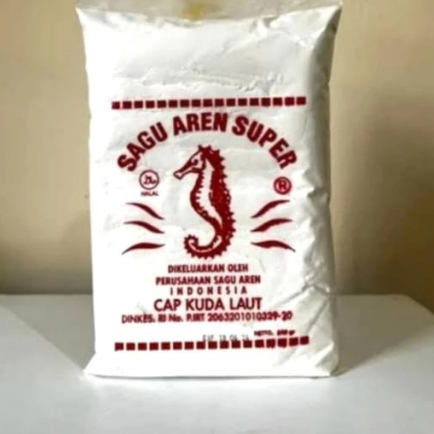 

tepung sagu aren super kuda laut 500gr dus