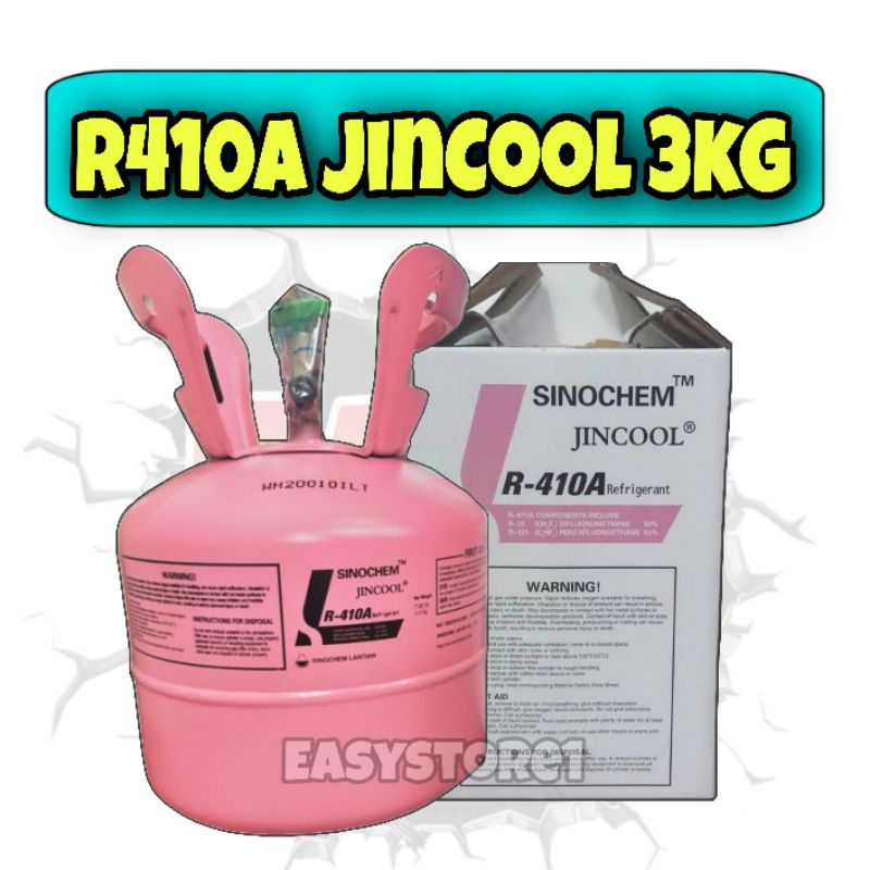 Freon R410a JinCool 3kg dan Freon R410a Refrigerant 3kg original