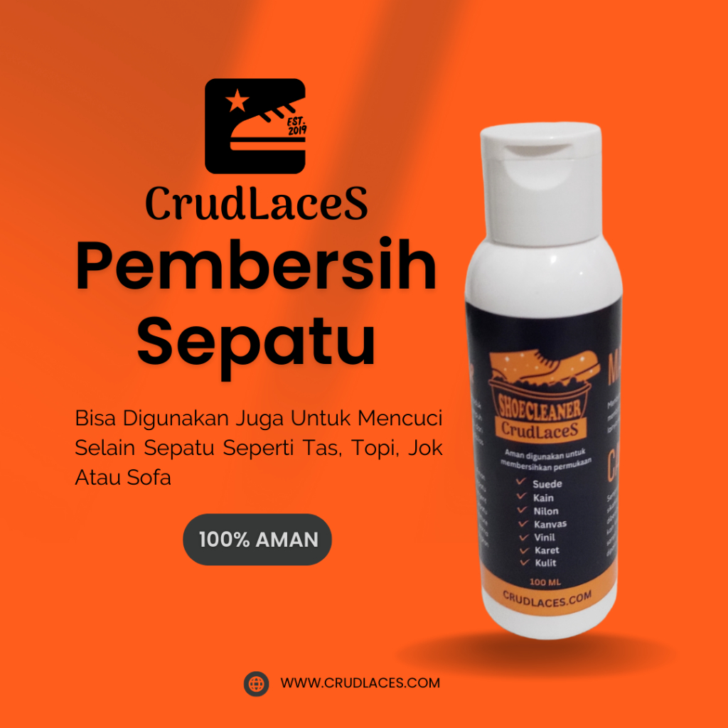Pembersih Sepatu - Crudlaces Shoe Cleaner