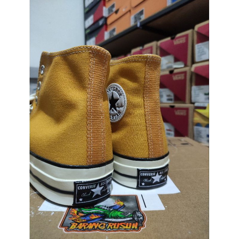 CONVERSE CHUCK 70S HI SUNFLOWER YELLOW ORIGINAL RESMI PT.MAP