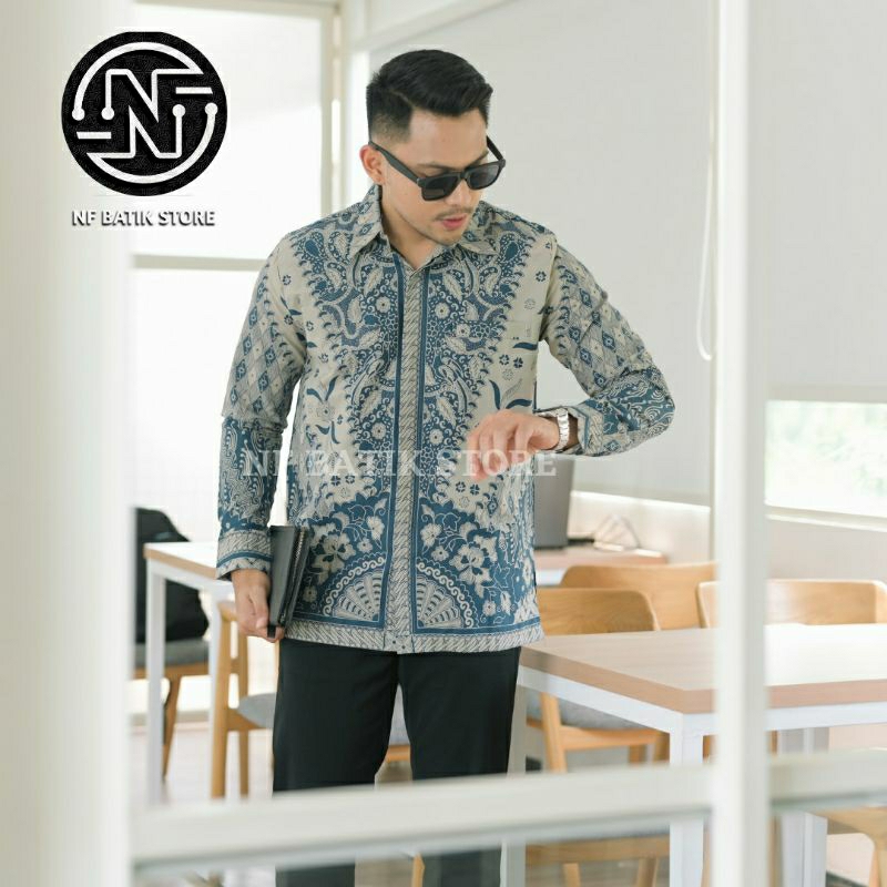 Sinaran Kemeja batik solo / Full furing / Kemeja batik pria / Batik kondangan / Batik sragenan / Bat
