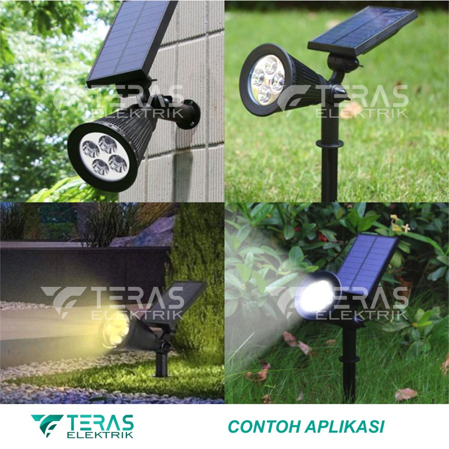 lampu sorot taman solar cell tenaga surya lampu sorot outdoor solar