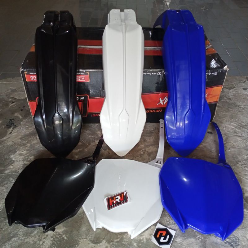 Spakbor Depan YZ 450 Dan Papan Nomor YZ 450 Spakbor Slebor Depan YZF 450 Cover Plat Nomer YZ 450 F