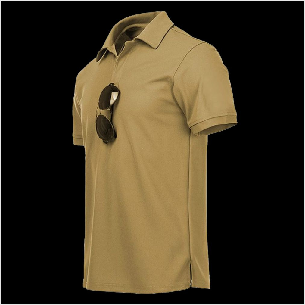 KAOS POLO SHIRT TACTICAL KAOS Lapangan Lengan Pendek