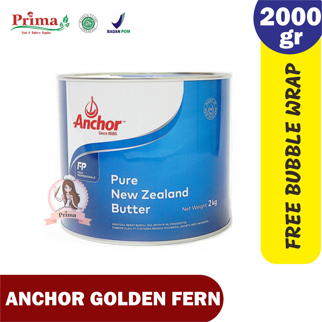 

Butter - ANCHOR golden fern 2kg