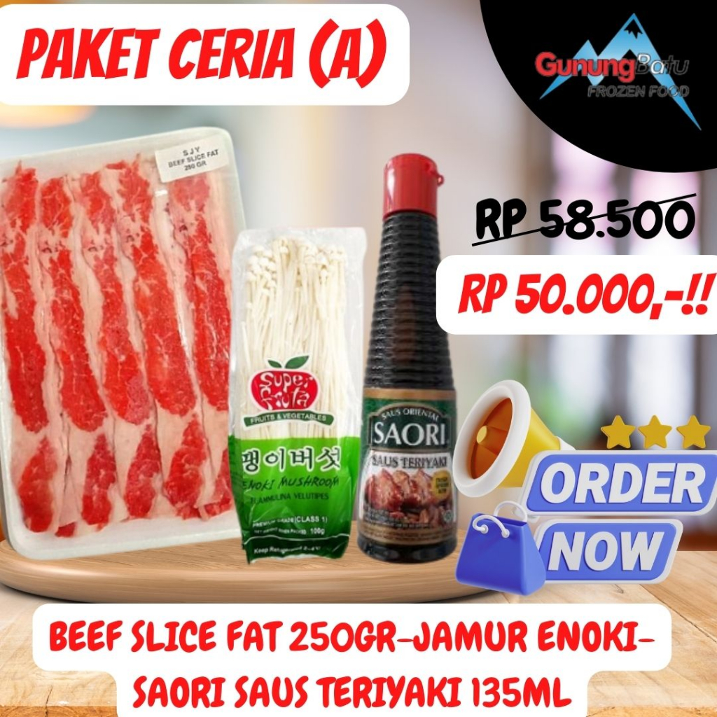 

PAKET CERIA RP 50.000/RP 100.000 MAKIN HEMAT!!!