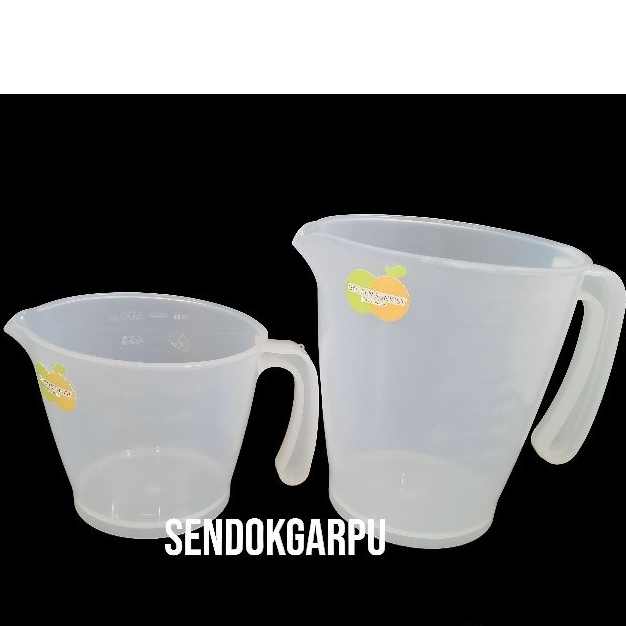 Gelas Takaran Golden Sunkist 500ml &amp; 1000ml Food Grade