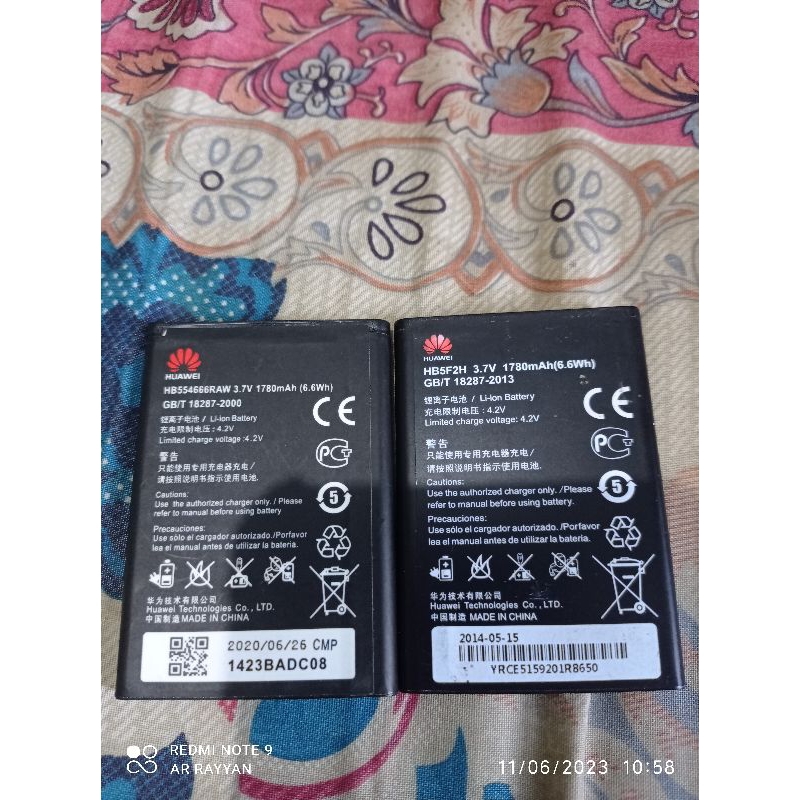BATRE MODEM MIFI BOLT SLIM HUAWEI