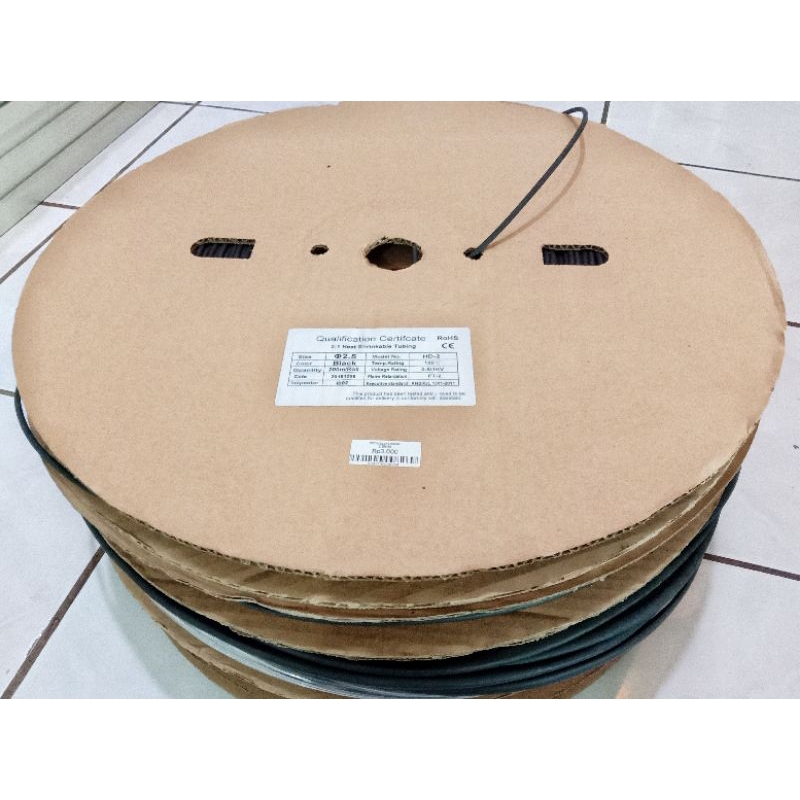Solasi isolasi selang bakar 2.5mm 3.5mm 5mm 8mm 10mm 13mm
