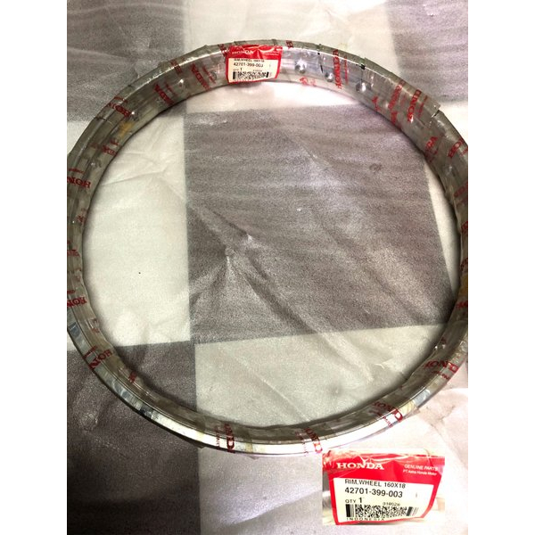 42701 399 603 VELG BELAKANG HONDA GL MAX, GL PRO NEOTECH, OLD TYPE ORI AHM
