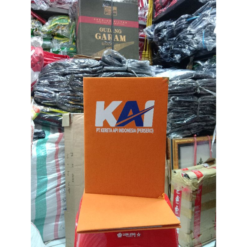 map custom logo DTF ukuran map F4