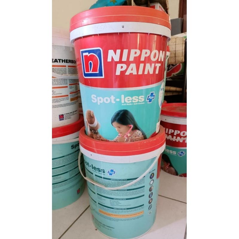 (CUCI GUDANG ) CAT NIPPON SPOT-LESS PLUS/Cat tembok