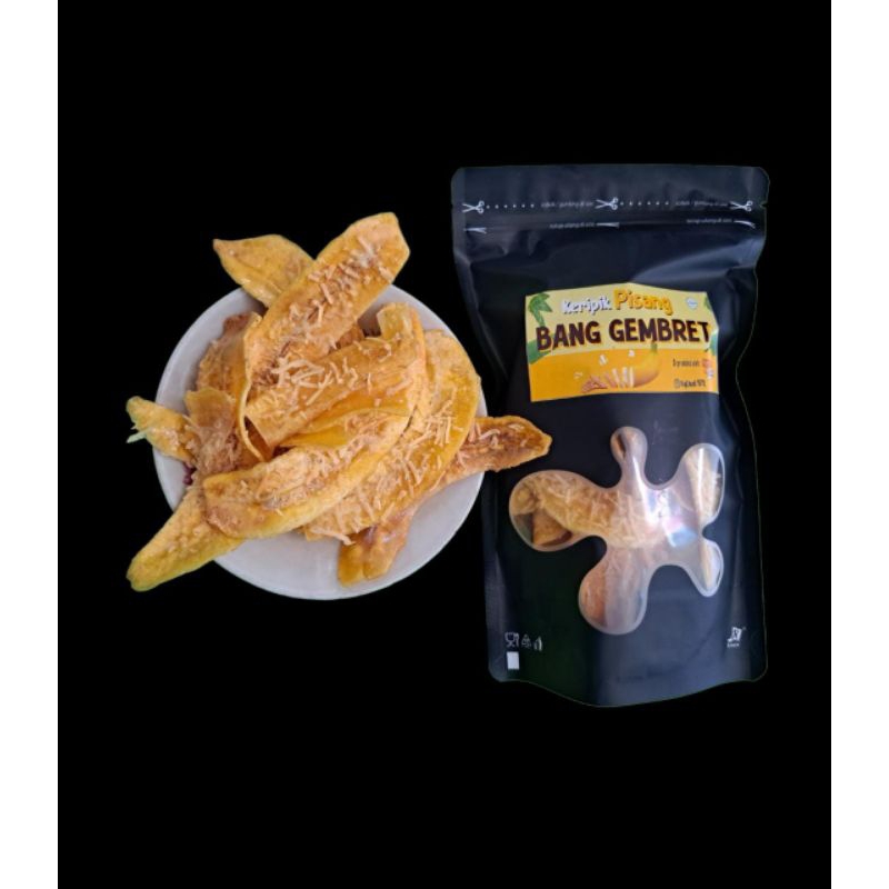 

keripik pisang susu keju