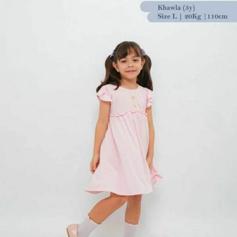 DRESS NAJMA RUFFLE POLOS