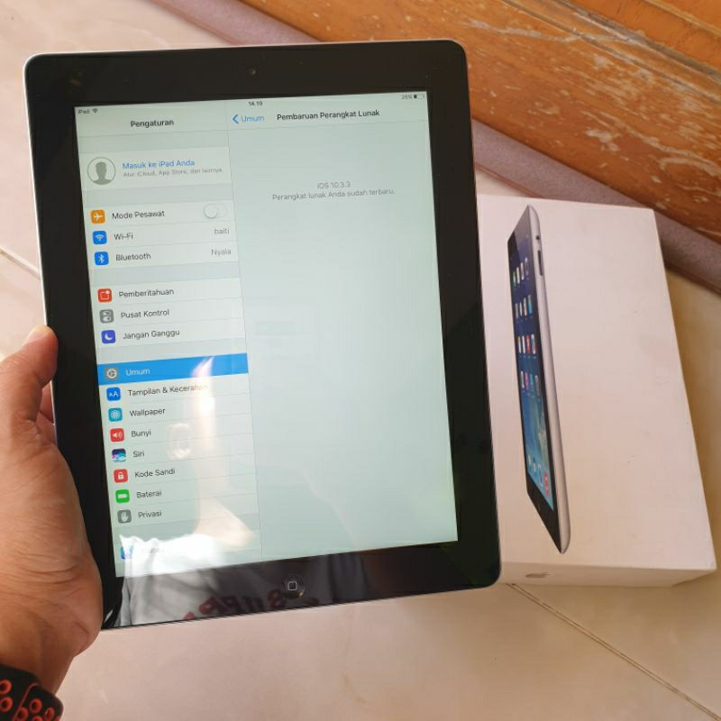 Ipad 4 16gb wifi second siap pakai