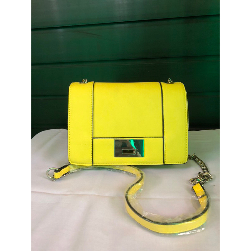Stradivarius Yellow shoulder Bag