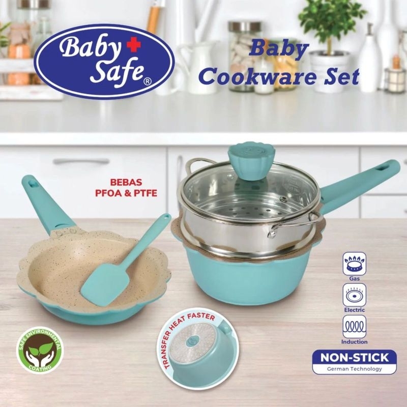 baby safe cookware cw001 - cookware set