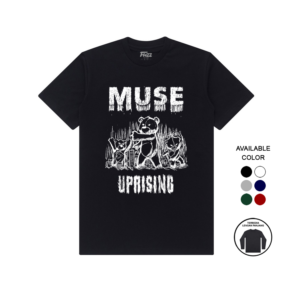 KAOS BAND | KAOS MUSE | MUSE UPRISING | BAJU MUSIK | KAOS ROCK METAL