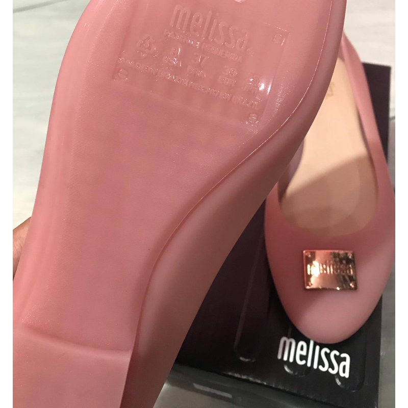 Sepatu melissa miror doll plat