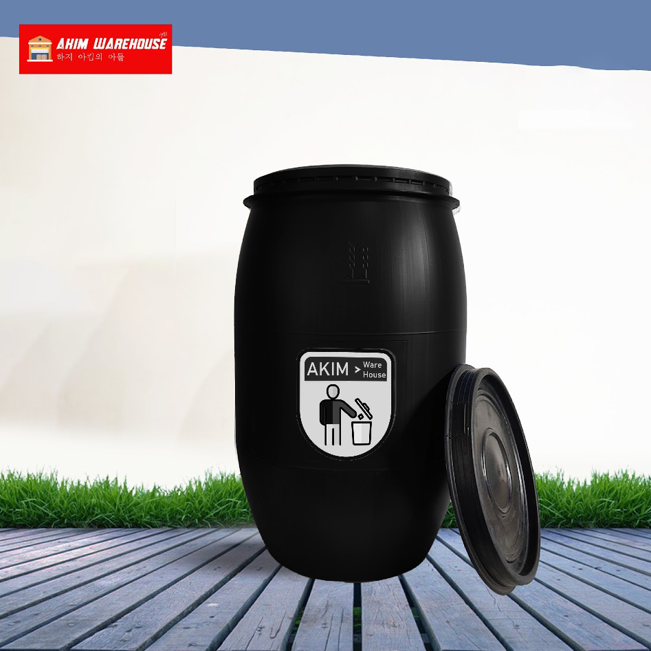 Tong Sampah Plastik HDPE Depan Rumah 120 Liter Anti Pecah