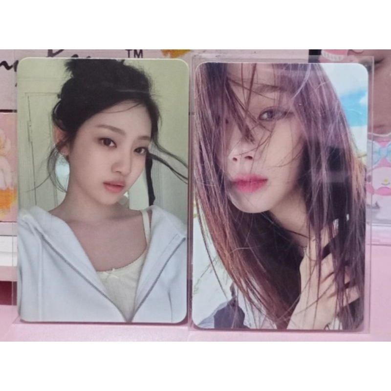 wts want to sell aespa pc photocard my world ningning giselle winter spicy poster wmtm welcome to my