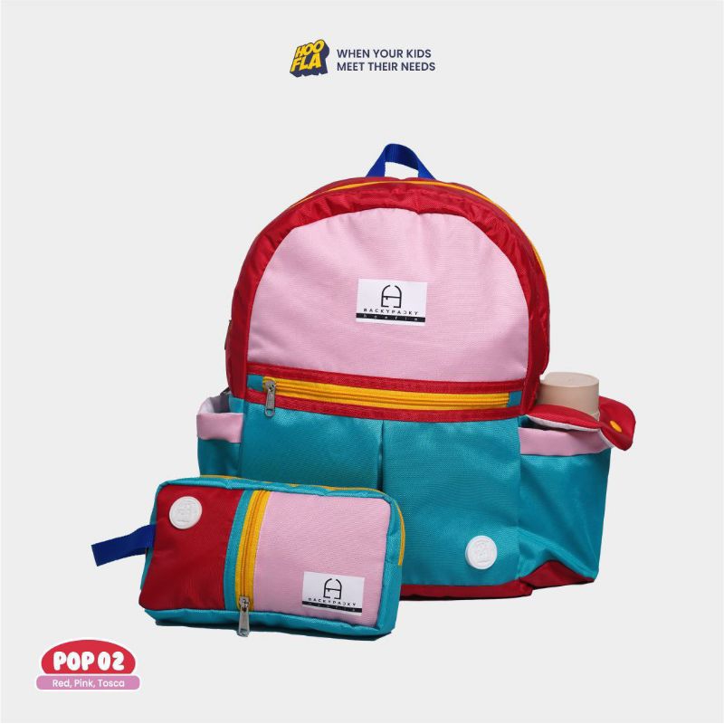 POP SUMMER BACKPACK by KREMOKIDS. BACKPACK 2IN1. BACKPACK WATERPROOF