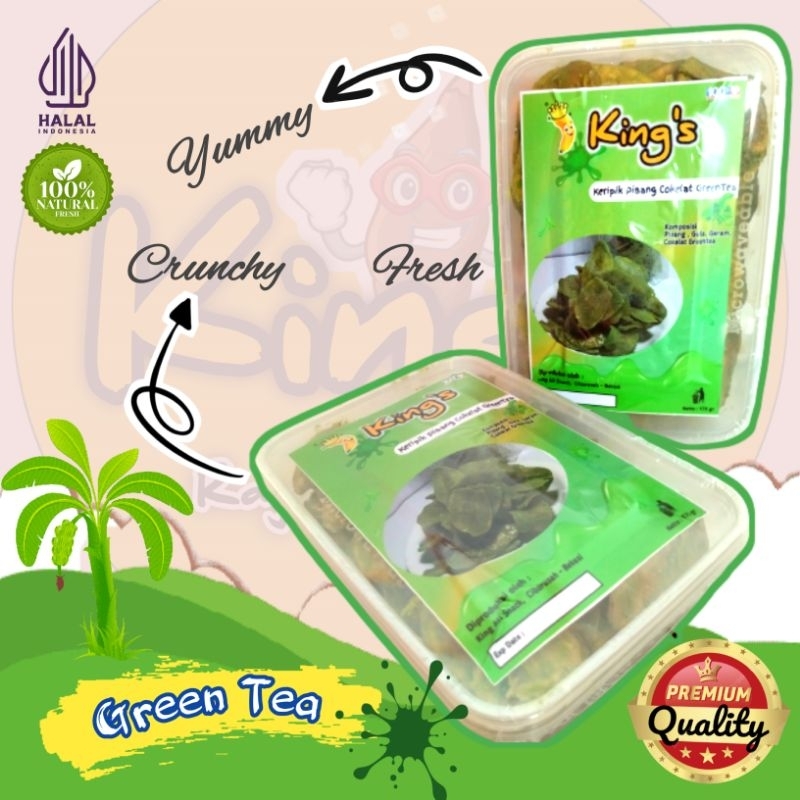 

Keripik Pisang Lumer Green Tea / Banana Melted 175 gram