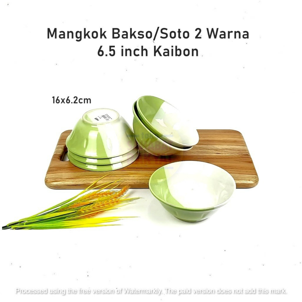 UTL006A Mangkok Bakso/Soto 2 Warna Toyoki/Kaibon