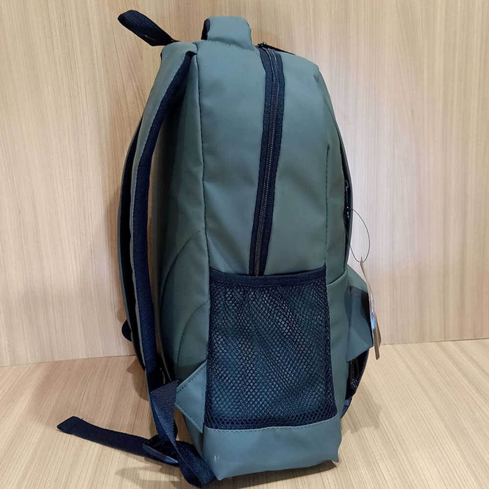 Carboni Tas Ransel Laptop 15 Inchi Tas Gendong AA000120 Gren Original - + Raincover Balon Waterprof Material