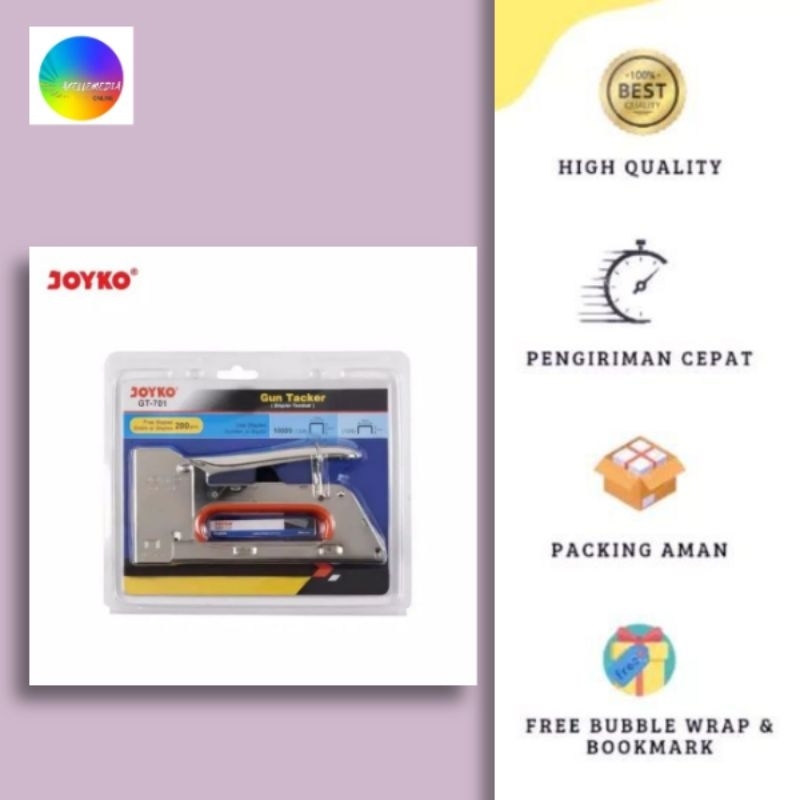 

Staples Stapler Tembak - Guntacker/Gun Tacker JOYKO GT-701