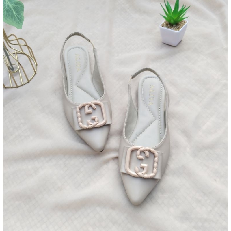 Aliyashoes Sandal Flat Mules Haura