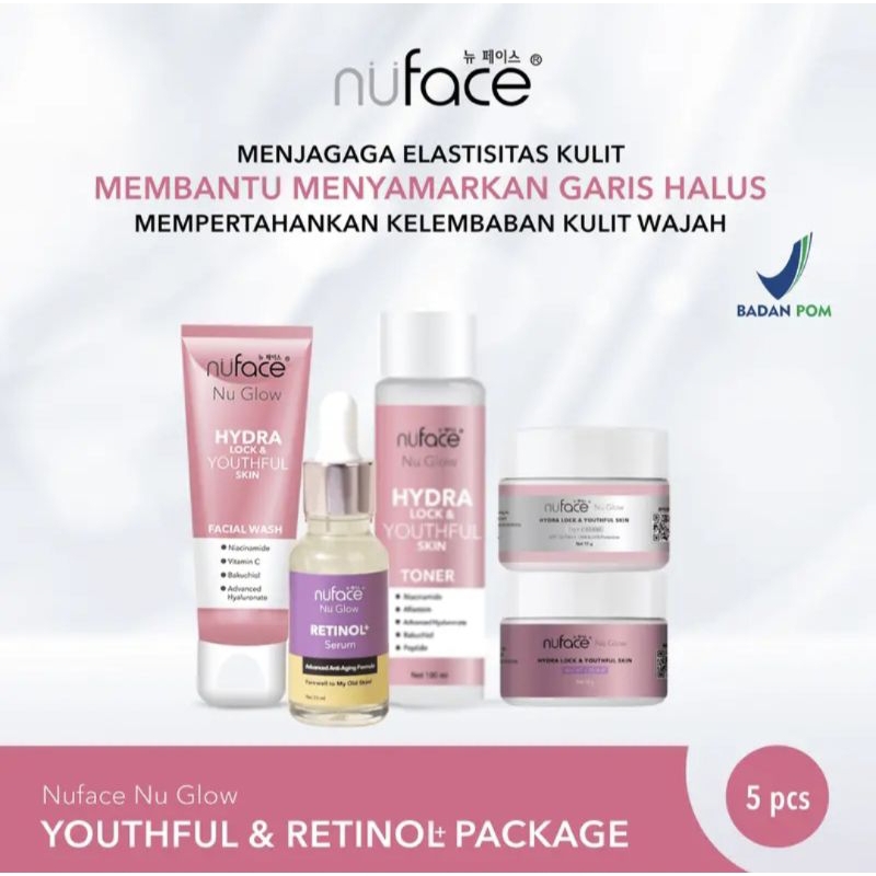 NU FACE GLOW SKINCARE PAKET 5IN1