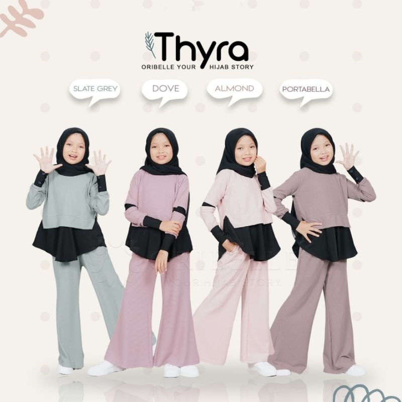 SETELAN ANAK REMAJA TERBARU CRINKLE AIRFLOW 10-12 TAHUN/THYRA SET KIDS/CLOE SET BAJU SETELAN CELANA DAN ATASAN/SHERINA KIDS/FAR MOSLEMSTORE