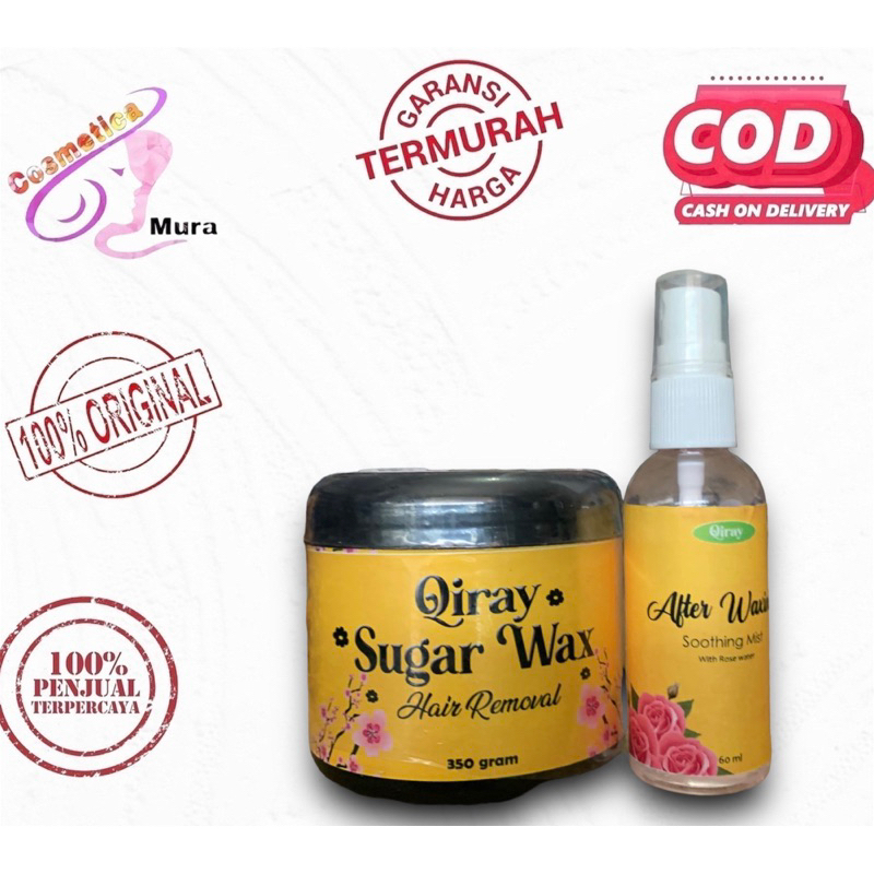 [waxing bulu] qiray sugar wax || waxing bulu qiray spray waxing || penghambat bulu || waxing bulu qiray