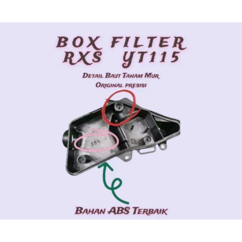 box filter udara yt115