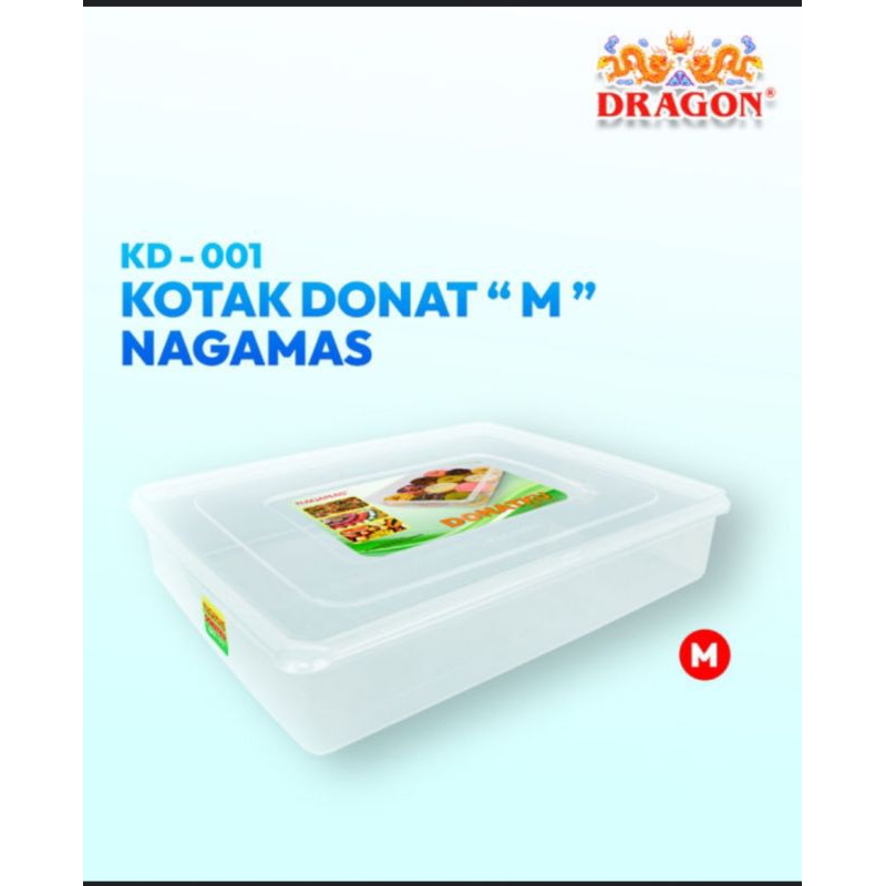 Kotak Donat Nagamas Ukuran 7200 Dan 15200