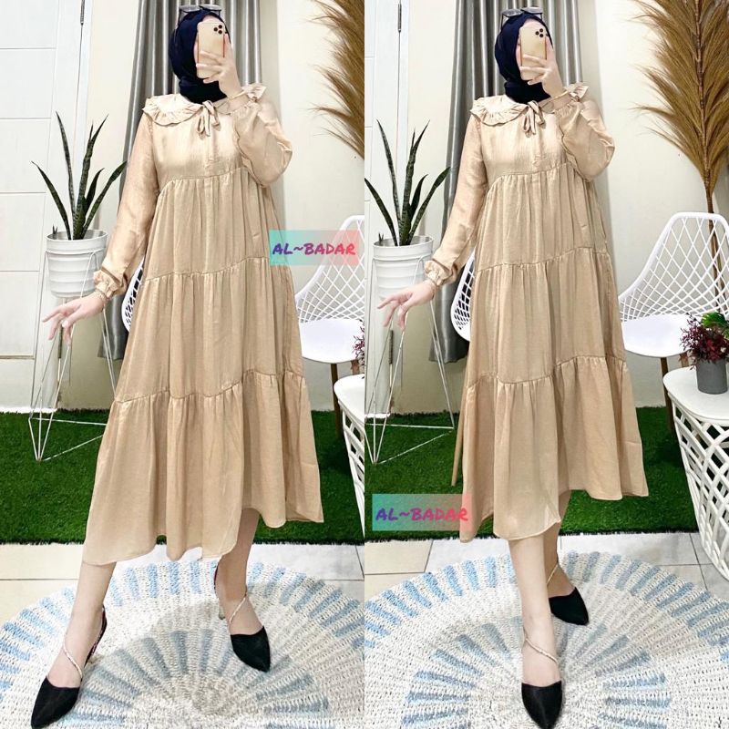 BISA [COD] MIDI SIMER TERBARU DAN KEKINIAN , MOTIF KANCING MUTIARA , MIDI KANCING DEPAN / BUSUI