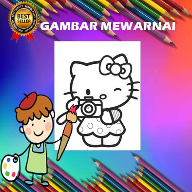 

Gambar Sketsa Mewarnai / Hello Kitty / Part 2 / Gambar Sketsa / Gambar mewarnai / Kertas Gambar Mewarnai / Kertas Gambar / Mewarnai / Seketsa Lukis / Drawing Sketch / Menggambar / Colouring Anak / Colouring