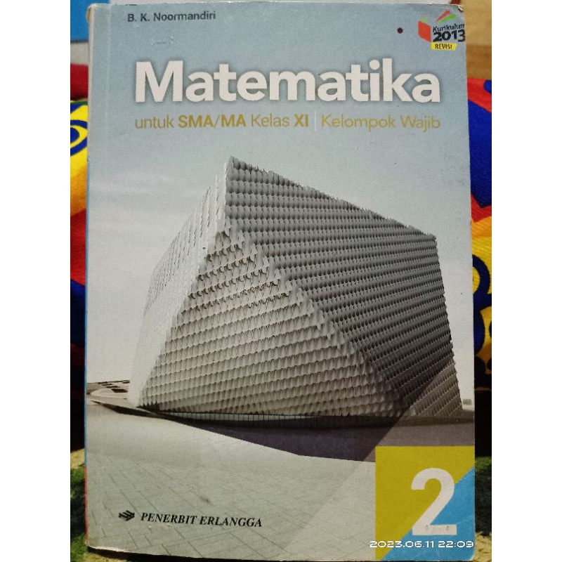 

Buku Matematika SMA/MA kelas 11 kelompok wajib