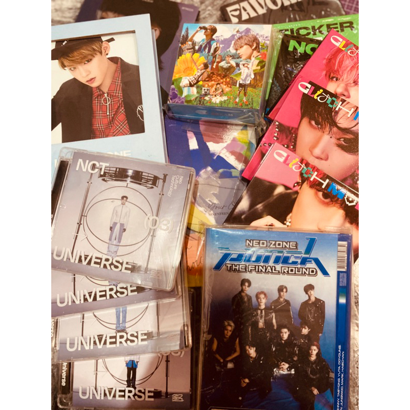 CLEARANCE SALE ALBUM ONLY NCT SEVENTEEN YOUR CHOICE CARAT VER SCOUPS ATTACA HELLO FUTURE KIHNO UNIVE