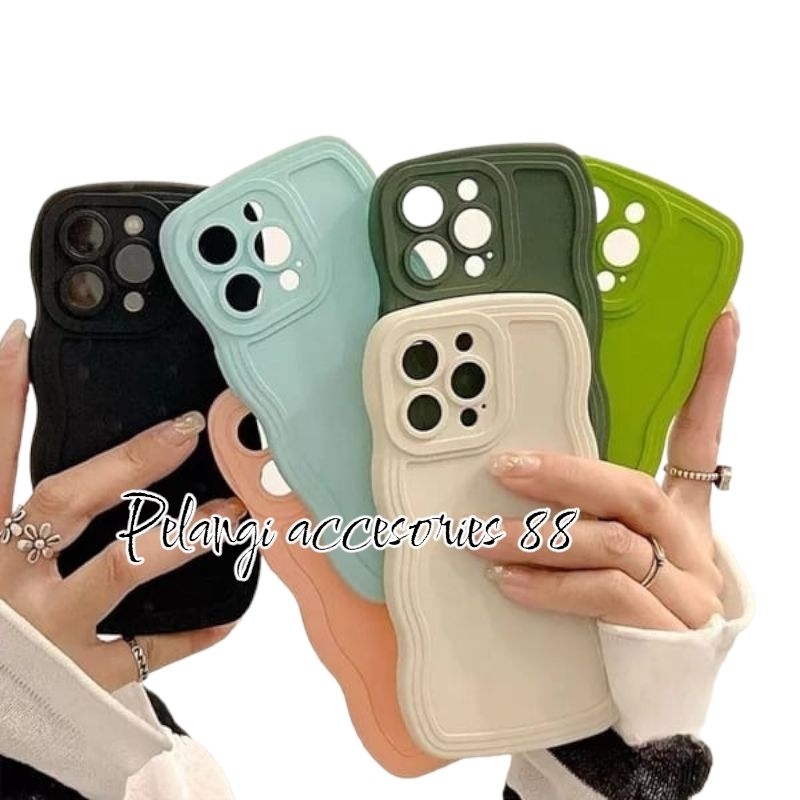 CASE INFINIX SMART 6 / SMART 6 NFC SOFTCASE SILICON GELOMBANG WARNA